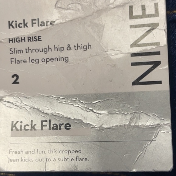 Brand new Woman’s Nine West jeans. Size 2. - Picture 9 of 10